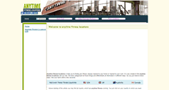 Desktop Screenshot of anytimefitnesslocations.net